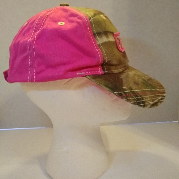 TSC Tractor Supply Co. Camouflage Pink Camo Cap Adjustable Hat - Picture 2 of 6